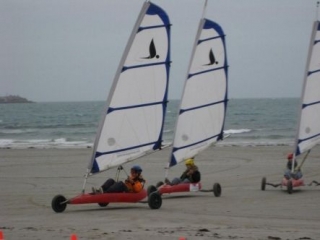  sand yachting on the beach 